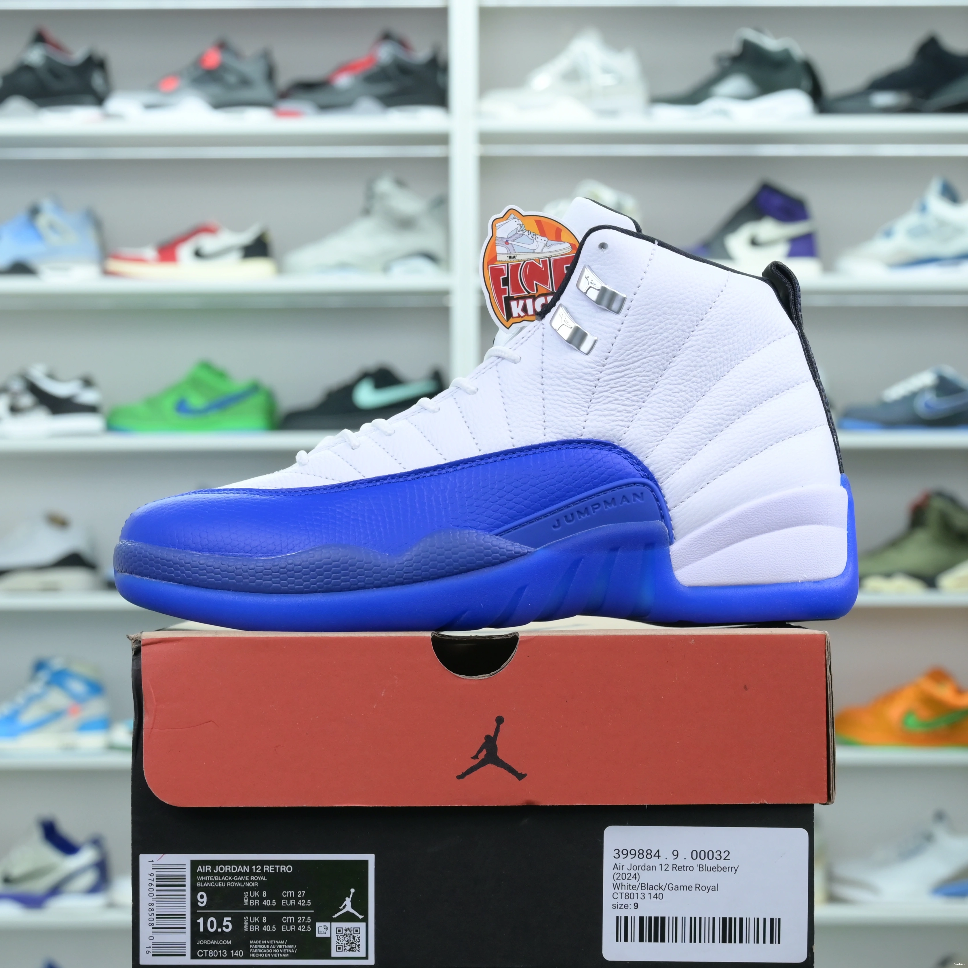 Air 12 Retro'Blueberry'(2024) Jordan 1007